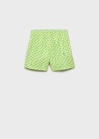 Shark-print swimsuit