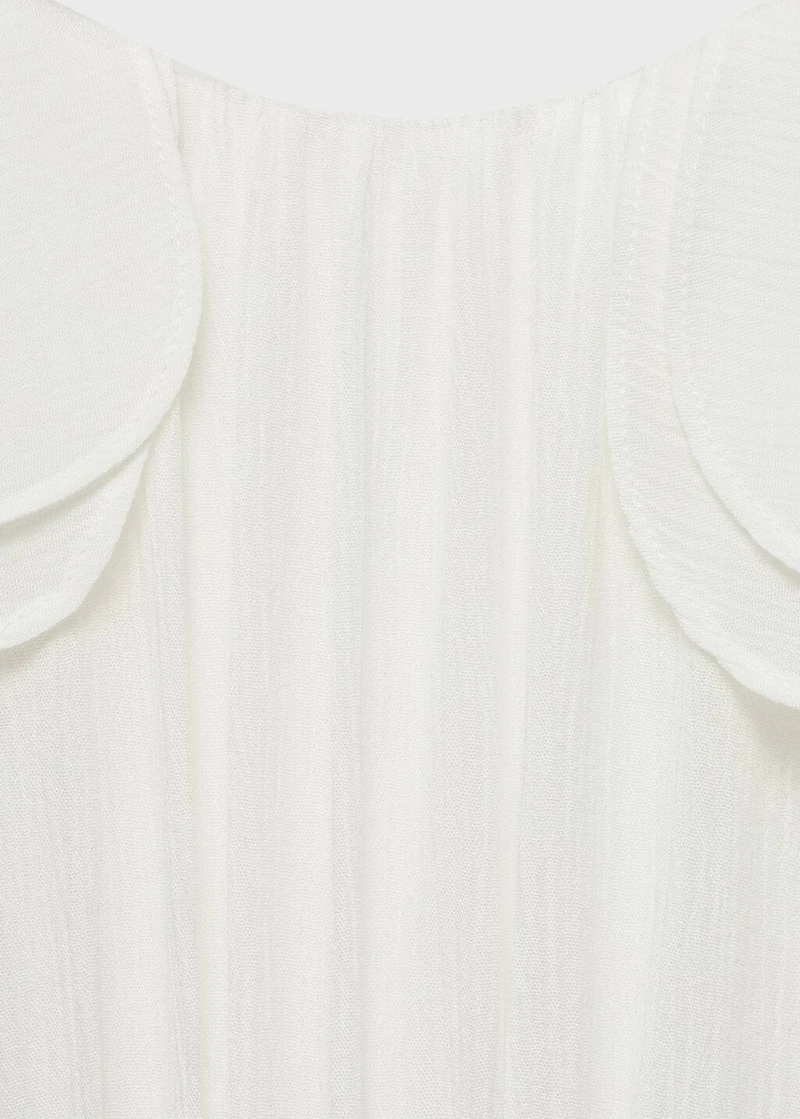 Bamboo-textured dress
