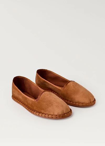 Velour shoes