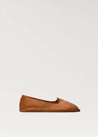 Velour shoes