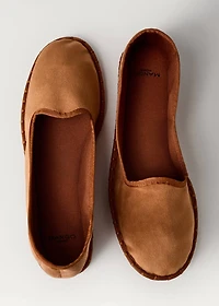 Velour shoes