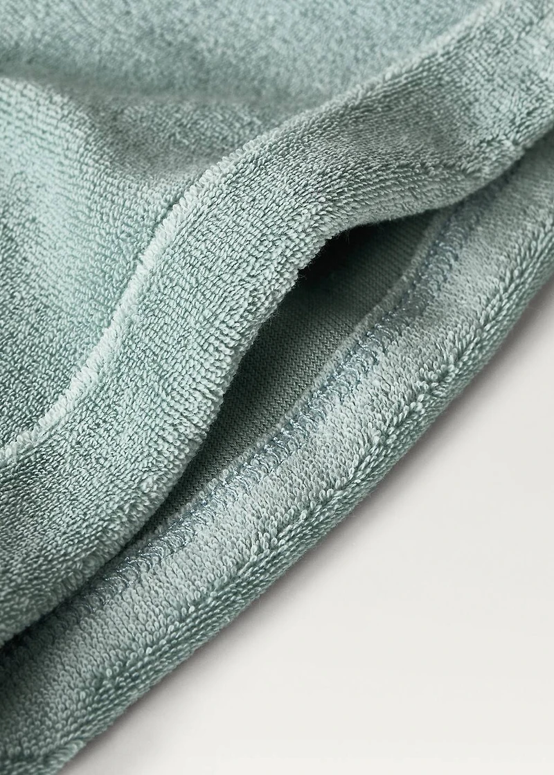 Terry cap with knot detail