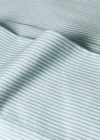 Cotton percale striped children's pillowcase 45x110 cm