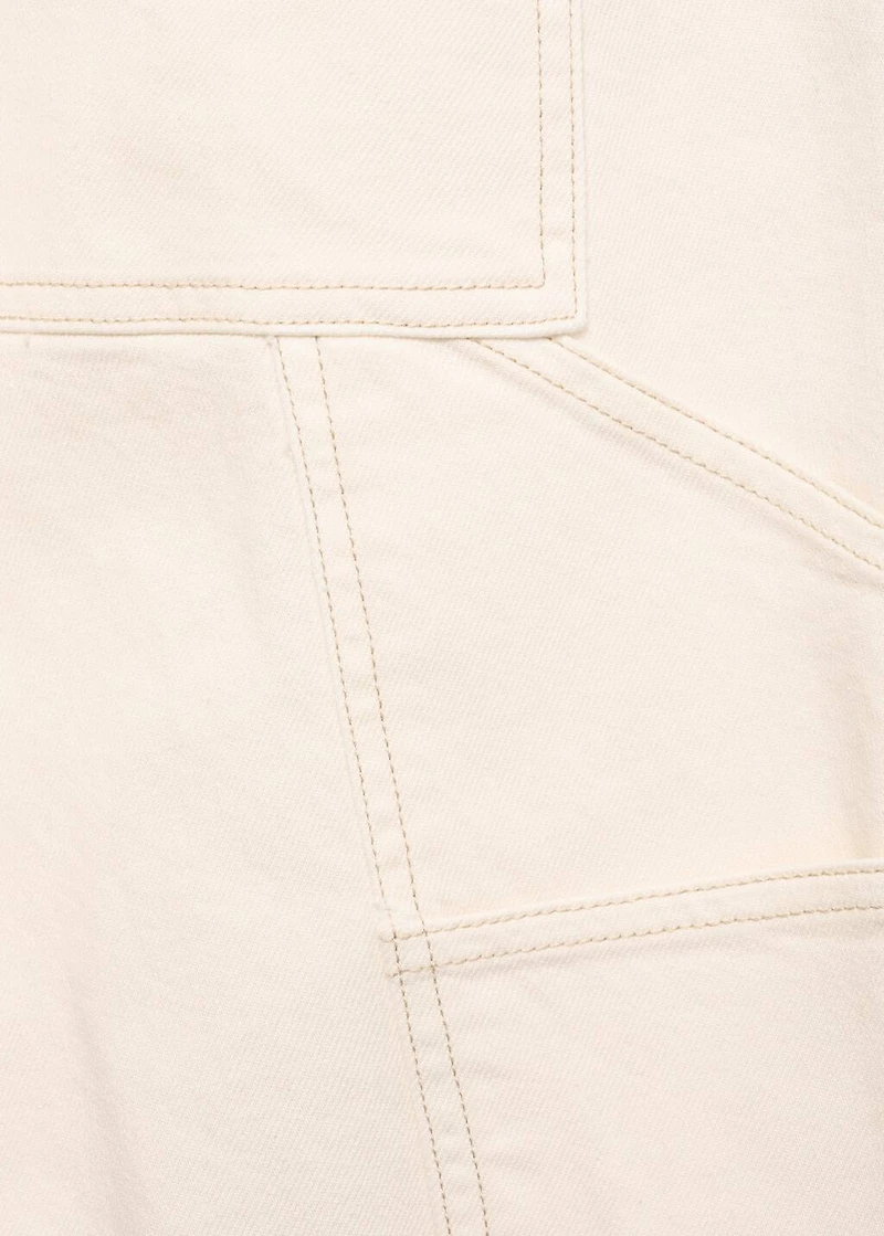 Maternity wide leg jeans