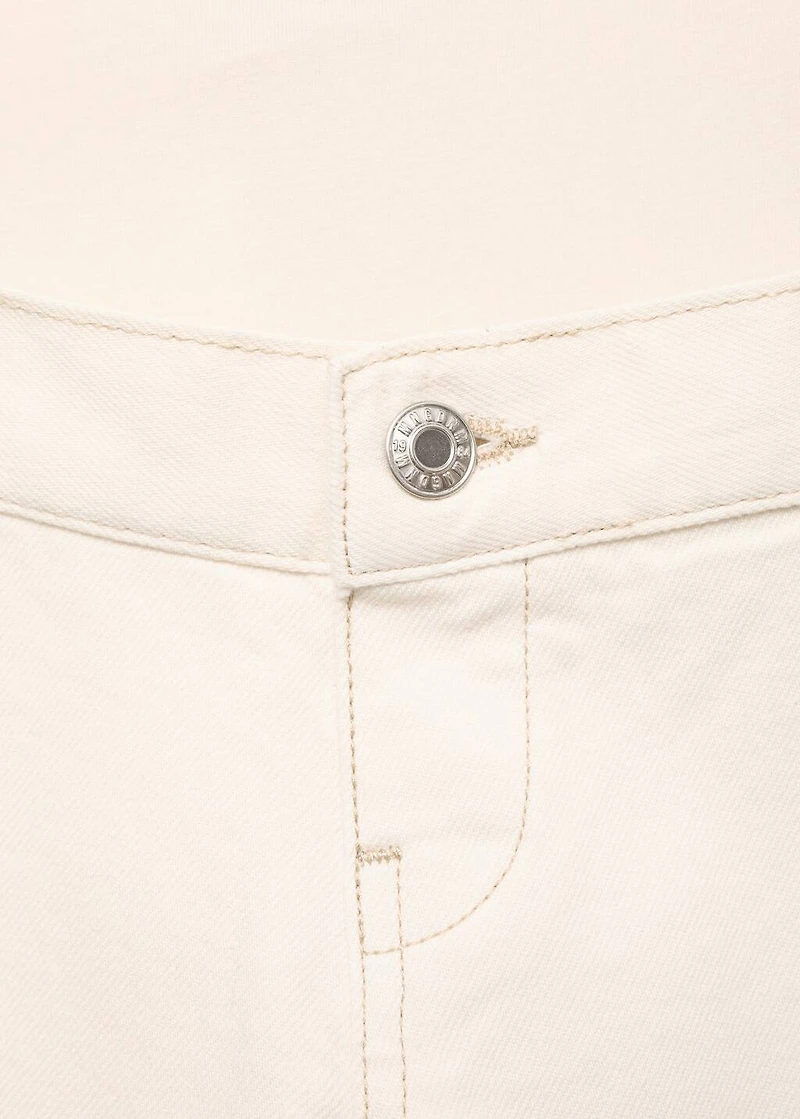 Maternity wide leg jeans