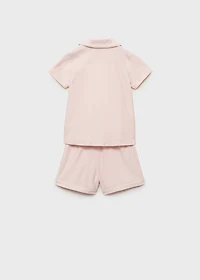 Striped short pyjamas