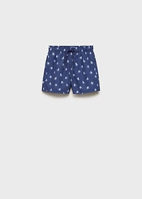 Octopus print swimsuit