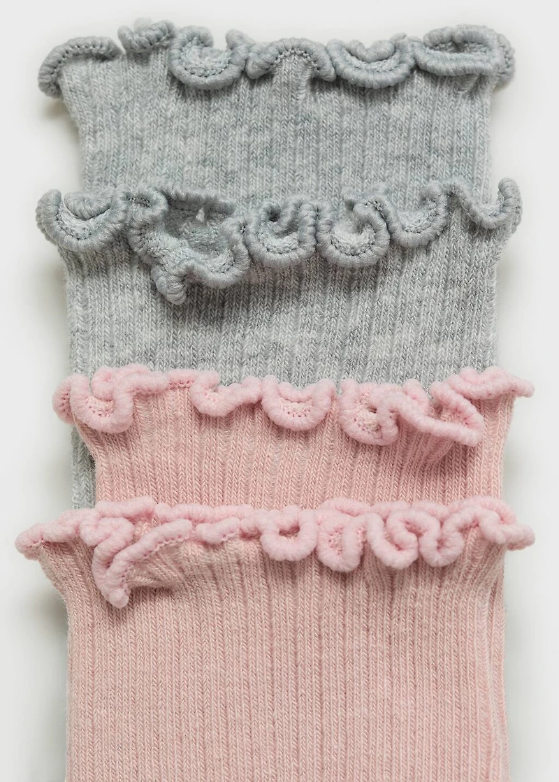 2 pack mixed socks