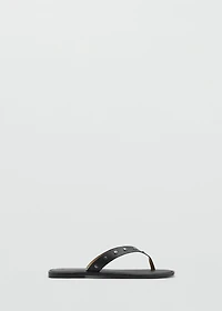 Studded leather sandals