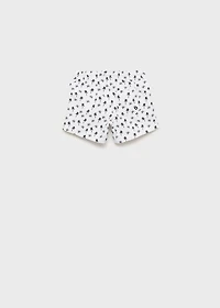 Palm trees print swimsuit trunks