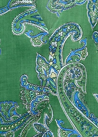 Ramie paisley dress