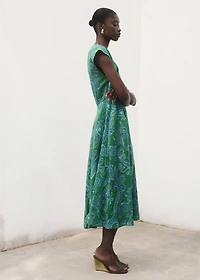 Ramie paisley dress