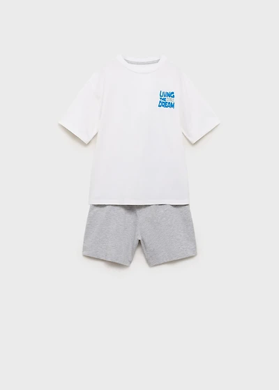 Two-piece short pyjamas