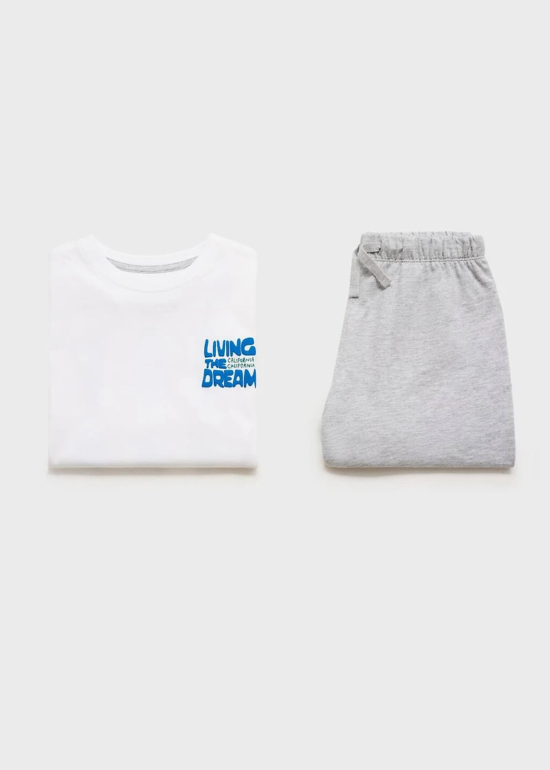 Two-piece short pyjamas