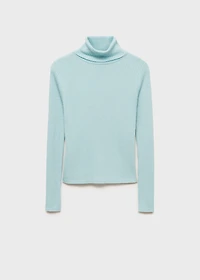 Wool blend turtleneck sweater