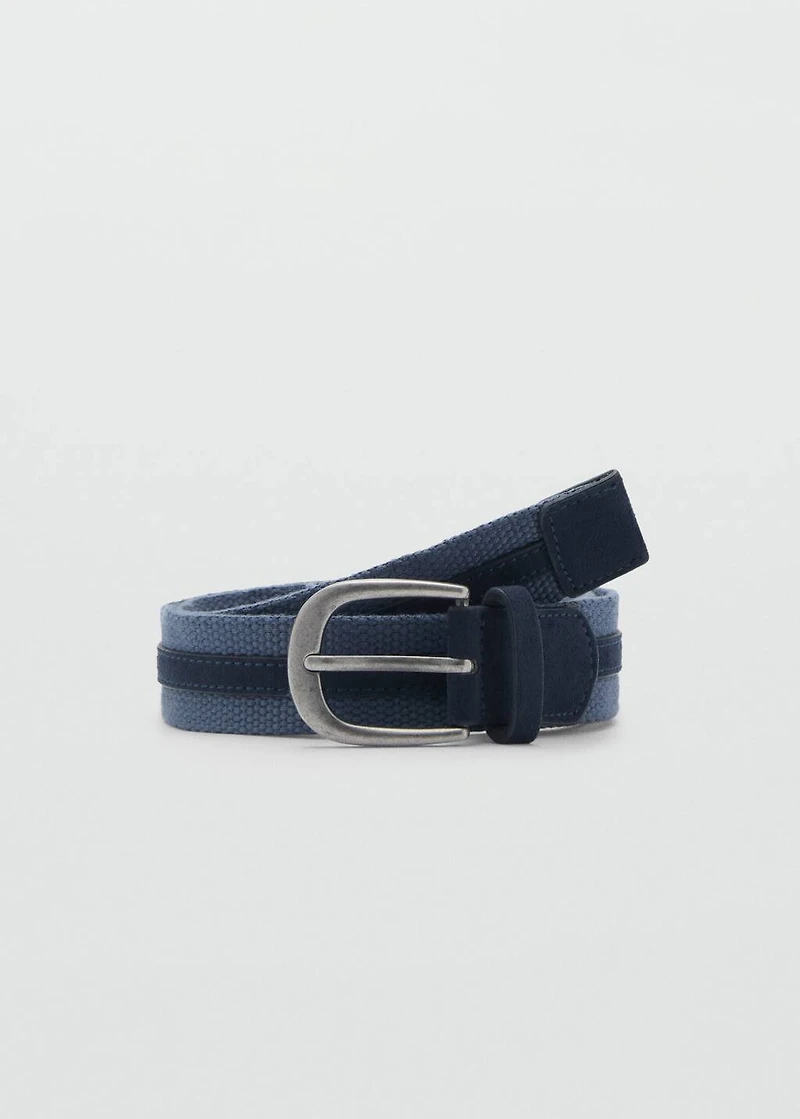 Braided trim belt