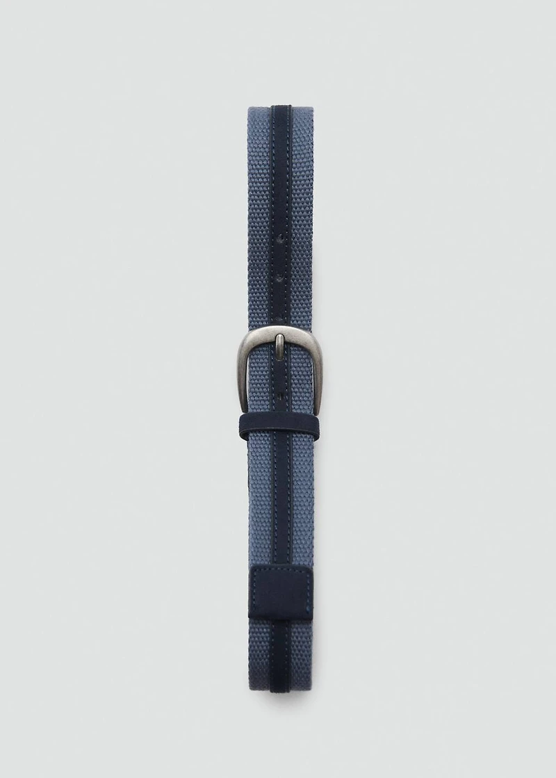 Braided trim belt