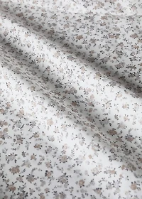 Children's cotton percale printed fitted bed sheet for 90 cm