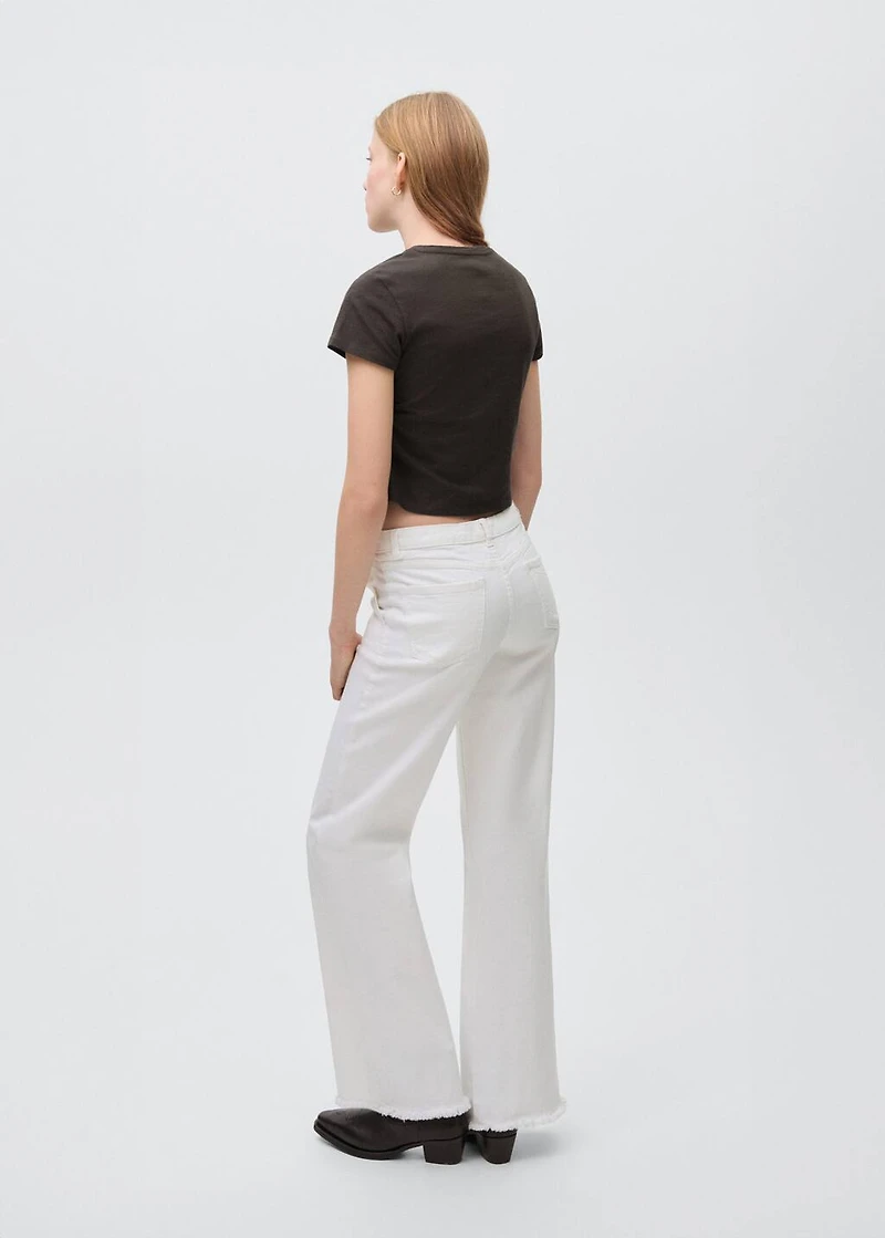 Knot detail T-shirt