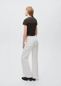 Knot detail T-shirt