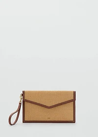 Raffia effect clutch