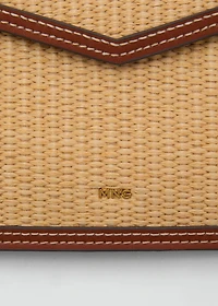 Raffia effect clutch
