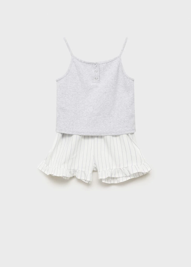 Combined cotton pyjamas