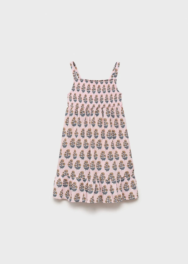 Flowers cotton dress