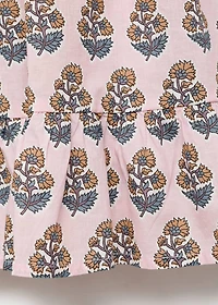 Flowers cotton dress