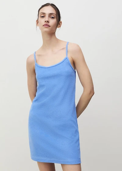 Terry cotton dress