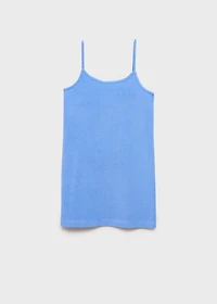 Terry cotton dress