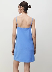 Terry cotton dress