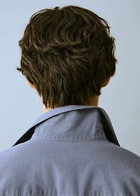 Linen oxford shirt