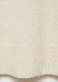 Knitted turtleneck dress