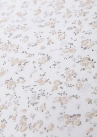 Cotton floral-print children’s cushion cover 40x40 cm