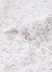 Cotton floral-print children’s cushion cover 40x40 cm