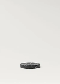 Marble-effect soap dish