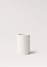 Stoneware embossed bathroom glass