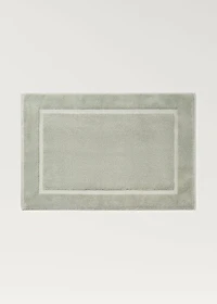Soft cotton bath mat