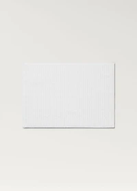 Reversible bath mat