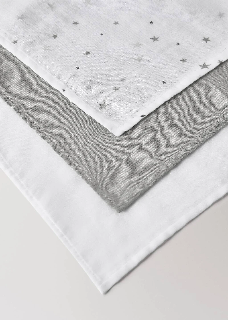 Set of children’s cotton muslins