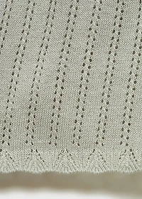 Pajama shorts with pointelle detail