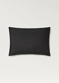 Two-tone linen cushion cover 40x60cm