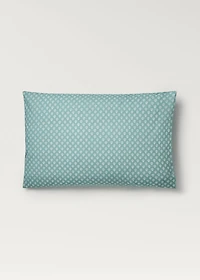 Cotton percale children's pillowcase with small flower 50x75 cm