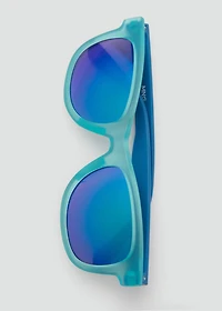 Rectangular polarised sunglasses