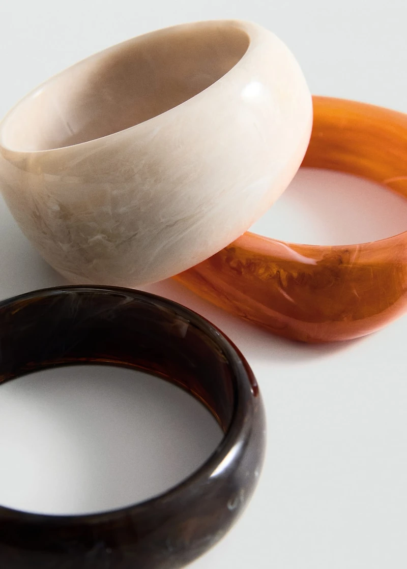 Set of 3 combined bracelets