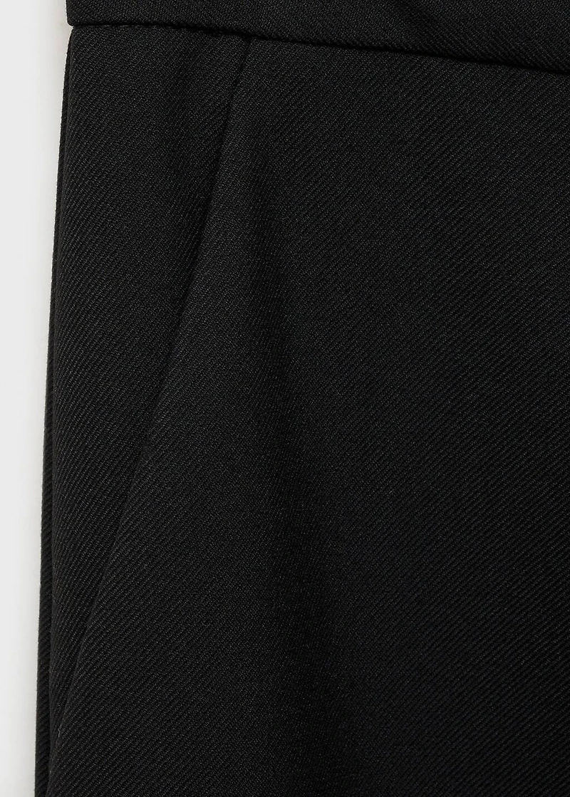 Straight suit trousers