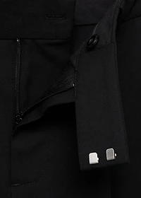 Straight suit trousers