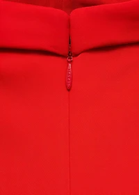 Strapless dress with sweetheart neckline