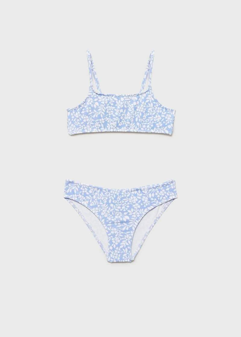 Floral print bikini